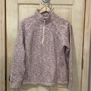 Women's Purple Zip-Up Sweatshirt